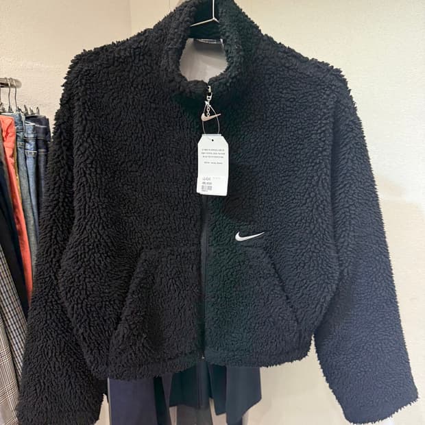 나이키 뽀글이 플리스 집업