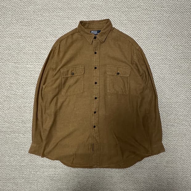 POLO RALPH LAUREN herringbone shirt