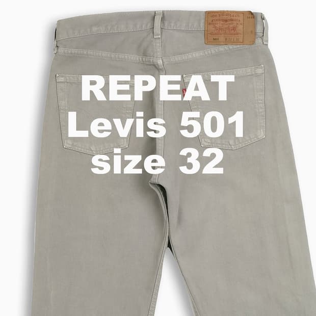 빈티지 리바이스 501 90s USA 32 인치 LV50133465