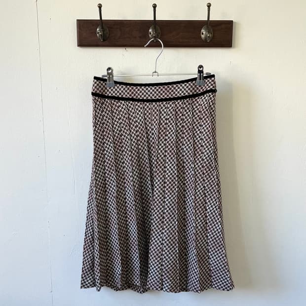 Vingt-trois 트위드 스커트