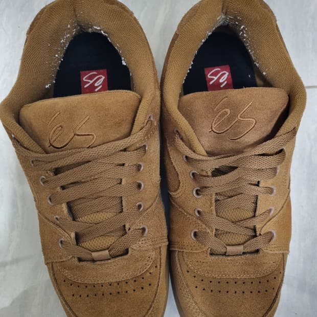 Es Accel og 보드화 브라운 285mm