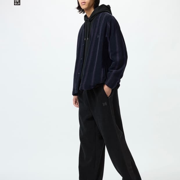 유니클로 니들스 후리스 와이드팬츠 L(68-74cm) 새상품