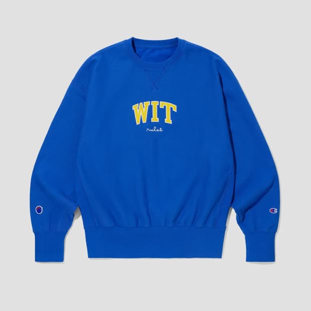 빠더너스x챔피온 콜라보 WIT 맨투맨 거의새것