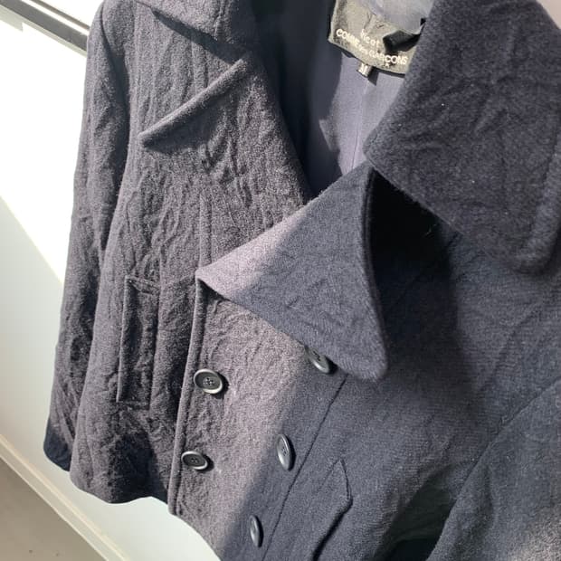 꼼데가르송 트리콧 피코트 m