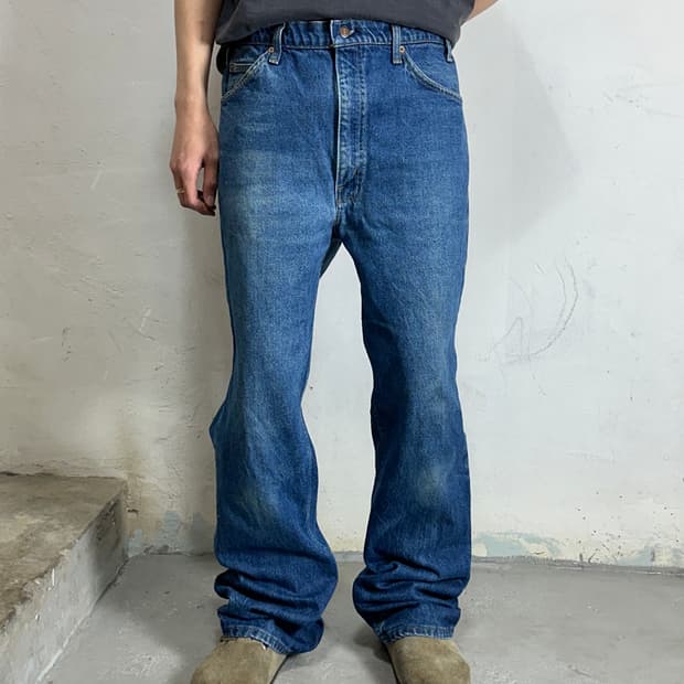 80's USA 빈티지 리바이스 517 오렌지탭 부츠컷