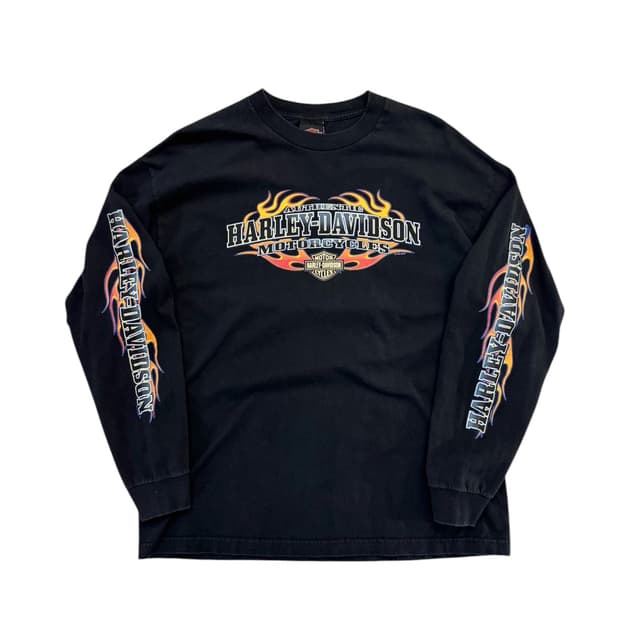 할리데이비슨 플레임 롱슬리브
