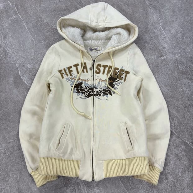 - Japanese Vintage Punk Hooded zip-up