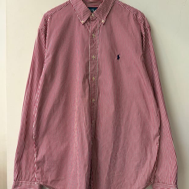 폴로 랄프로렌 클래식 핏 스트라이프 셔츠