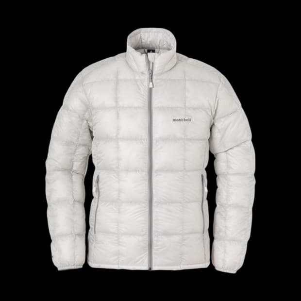 몽벨 슈페리어 800 경량 다운 자켓 라이트그레이 l사이즈 새제품