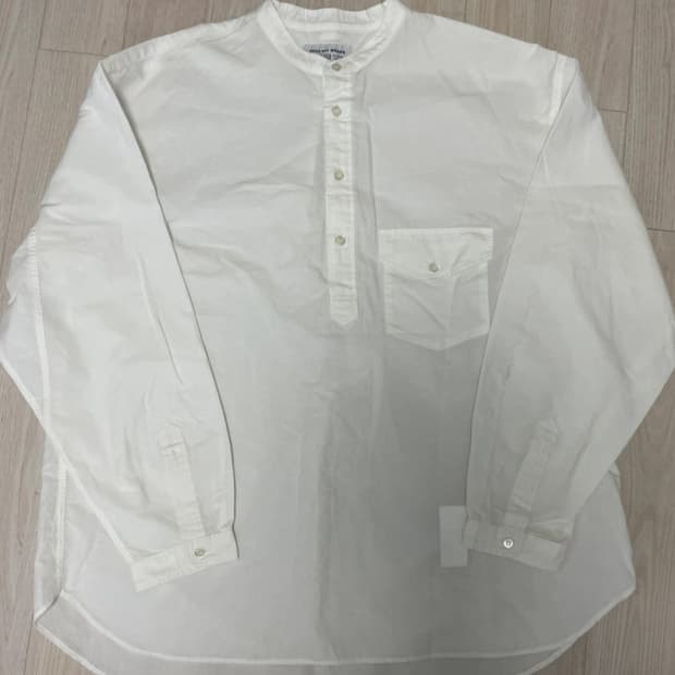 엔즈앤드민즈 P/O Band Collar Shirts 새상품