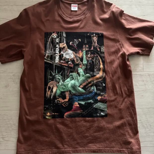 슈프림 티렉스 반팔