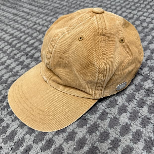  [CA4LA] 카시라 빈티지 베이지 코튼 볼캡