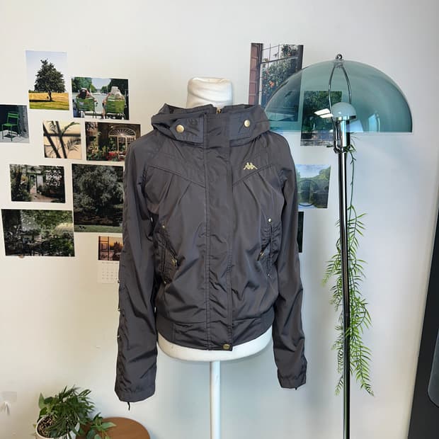 Kappa charcoals y2k 바람막이