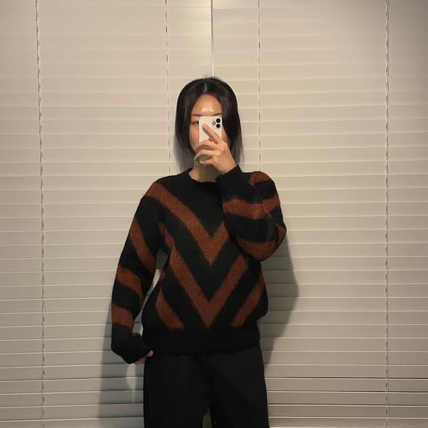 산드로 모헤어 니트