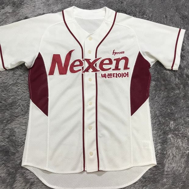[[L, A급] 넥센(NEXEN)히어로즈 서건창 14 야구 유니폼@387
