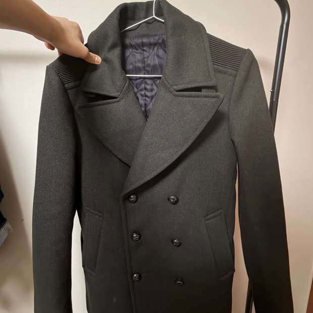 [100] 솔리드 옴므 피코트