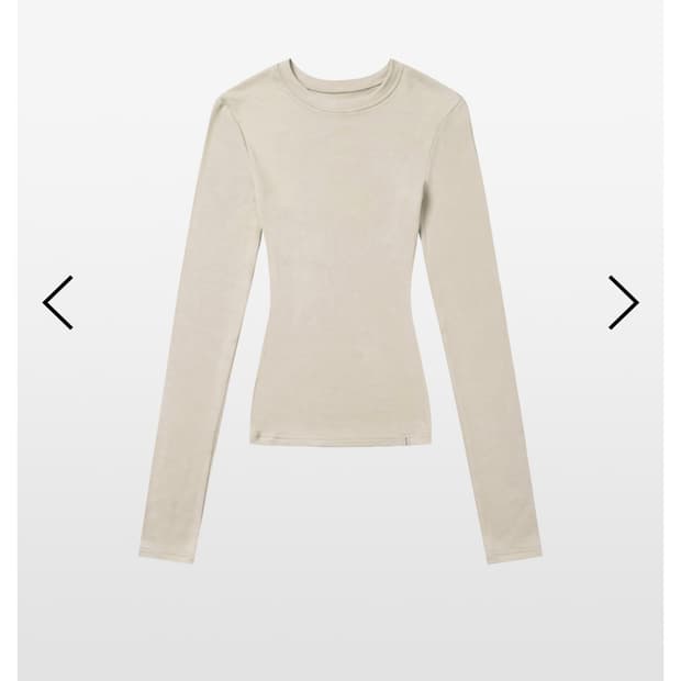 킴즈서울 CONTOUR LONG SLEEVE 누드색