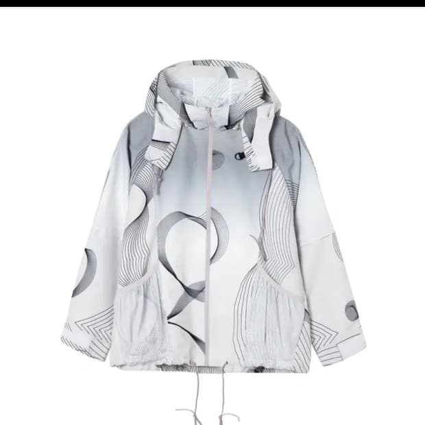 논디스클로즈xI4P 트랜스폼 더블 푸디 점퍼