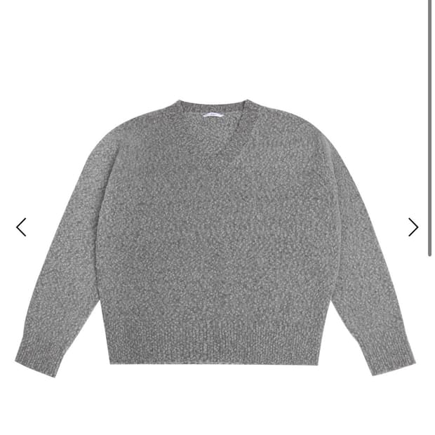 stu 카센티노 브이넥 니트 m 새상품