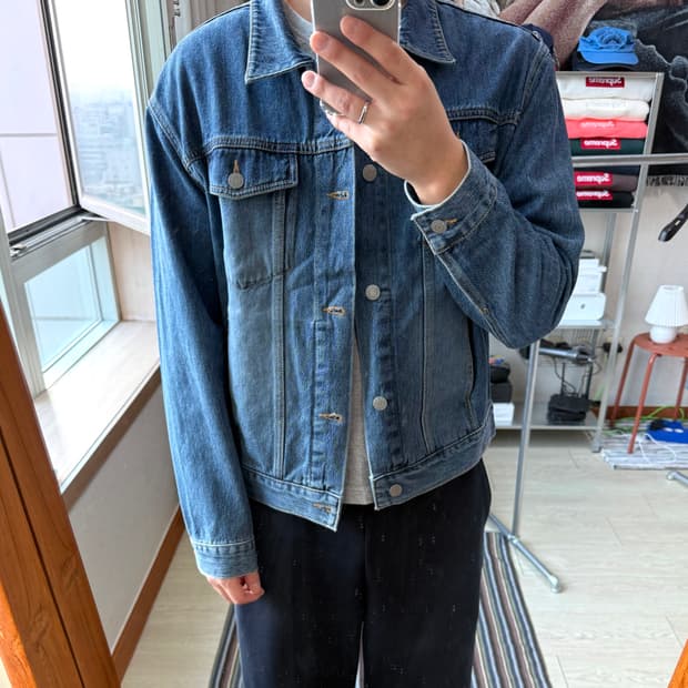 유스 트러커 데님 자켓