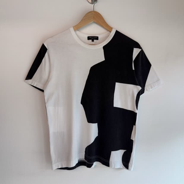 Comme des Garcons Homme Plus 그래픽 반팔티셔츠