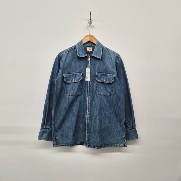 제이프레스 데님 집업 자켓 남성 M