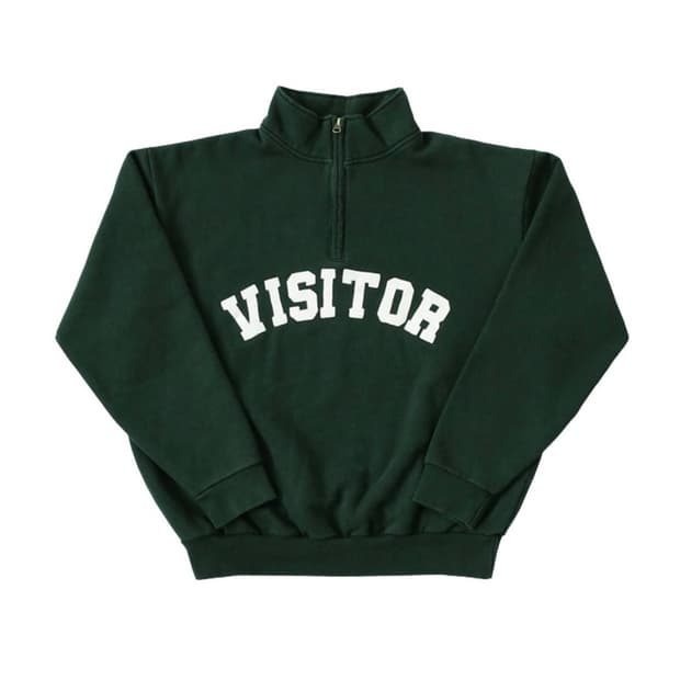 컬렉트피시스 VISITOR Q ZIP-UP SWEATSHIRTS L