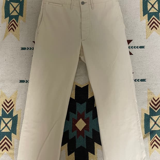 RRL 시디드내추럴(에크루색상) 필드치노(30x32)