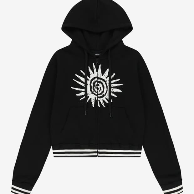 아캄 Cracked Sun 후드집업