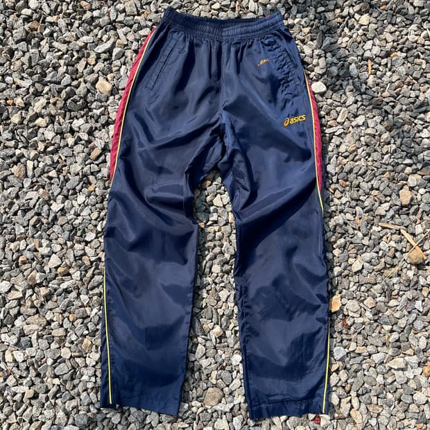 아식스 (made japan) 일본판 빈티지 트랙팬츠  (실측확인)