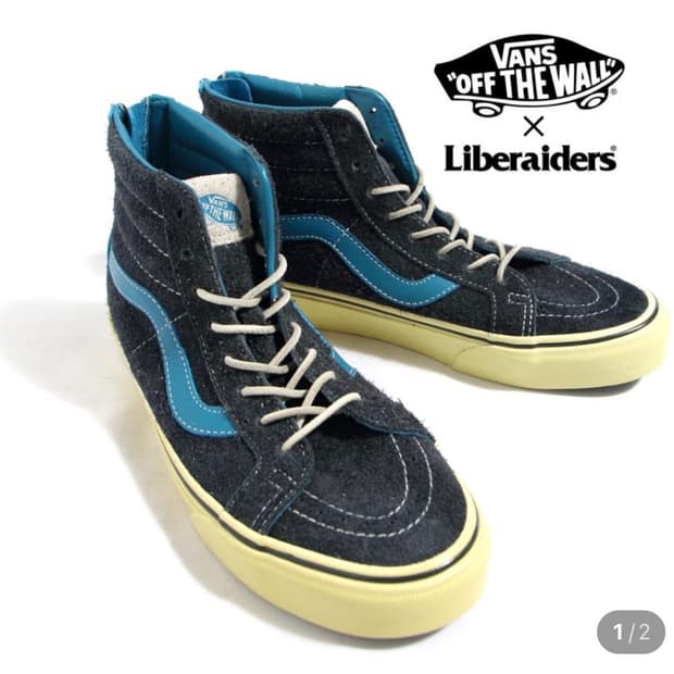 240 / 반스 X 리버레이더스 스케이트 하이 SK8-HI REISSUE