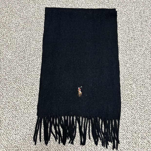 [택포,램스울100] 폴로 랄프로렌 이태리 머플러 목도리 [A]