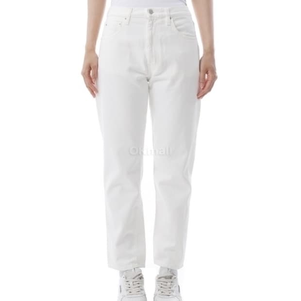 토템 Toteme 트위스티드 심 스트레이트 데님 팬츠