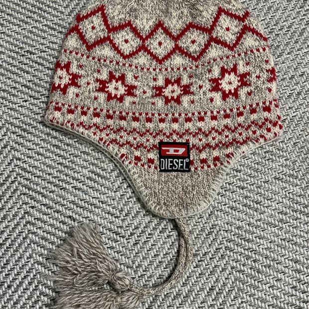 디젤 이어플랩 비니 귀도리비니 노르딕