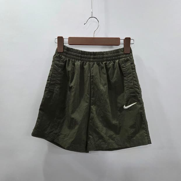 나이키 키즈 나일론 반바지 카키 M/10/12