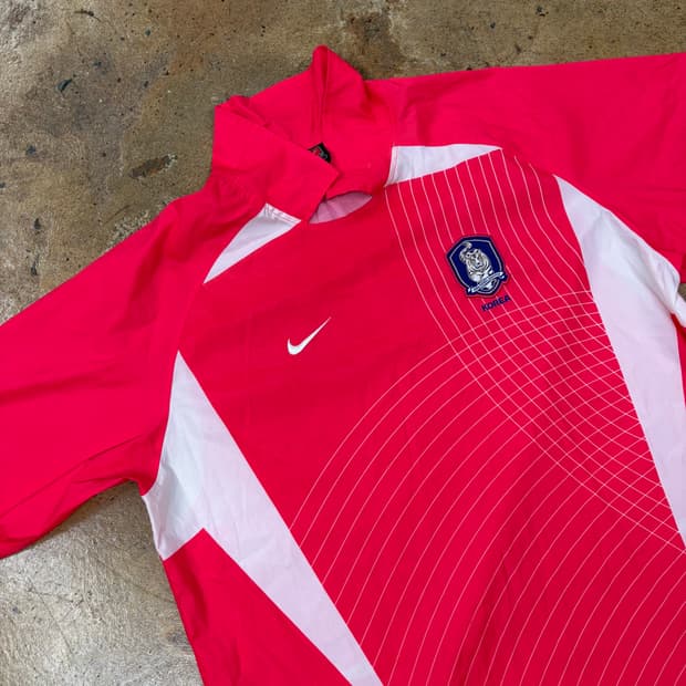 [정품/105,xl] 나이키 축구 국대 02 유니폼 져지 반팔 b10