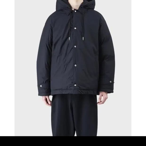 송지오 코쿤패딩 