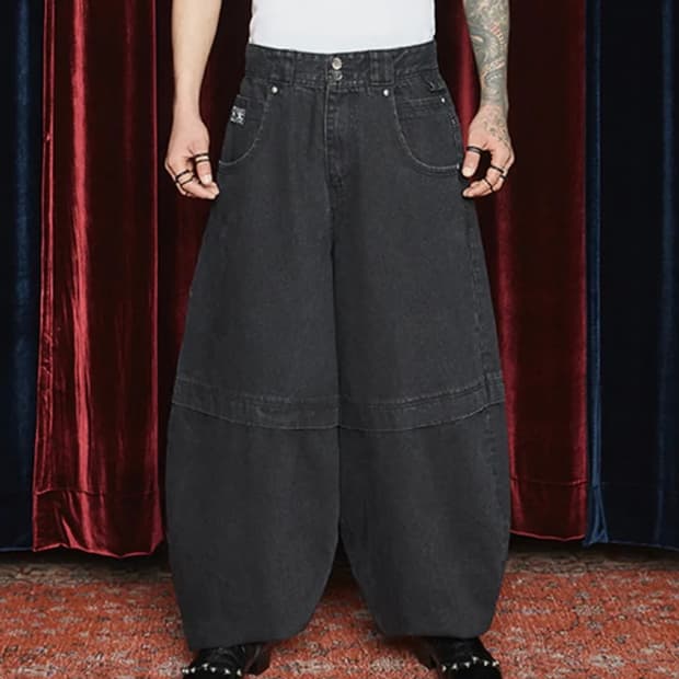 Opus 0012 ballon denim pants