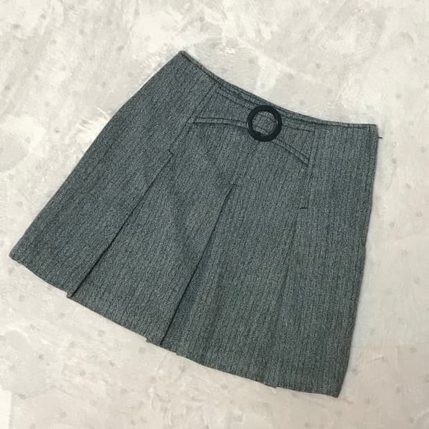 빈티지 플리츠 스커트