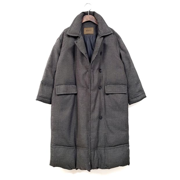 BERTI 베르띠 구스 롱 코트
