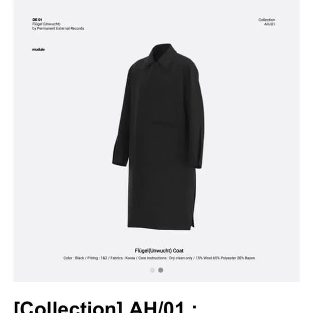 AH/01 Flügel coat