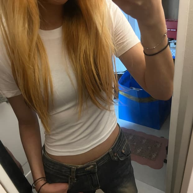 Zara white T-shirt