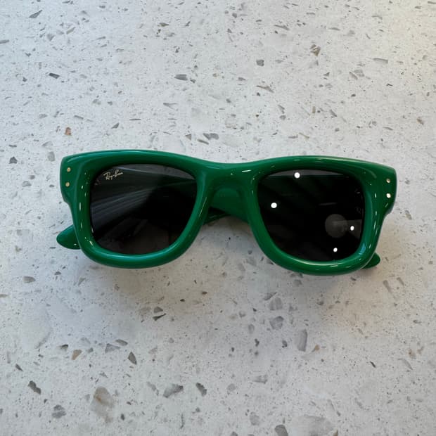 rayban 에이셉라키 2025 콜라보 그린 새상품