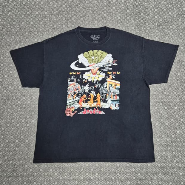 [XL] 그린데이 오피셜 티셔츠 -557