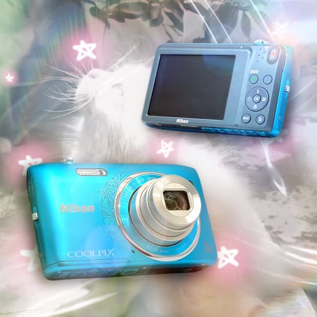 [연예인픽&소프트!] 니콘 쿨픽스 S3500 쿨블루 디지털카메라