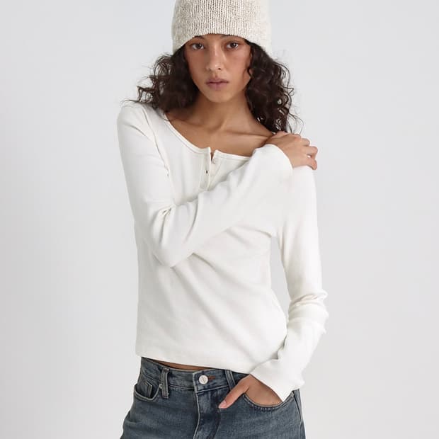 스탠다드 헨리넥 긴팔