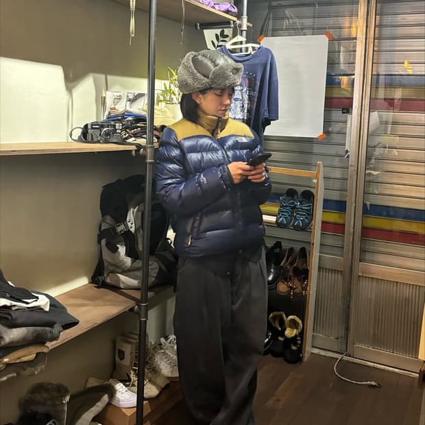 노스페이스 눕시 패딩