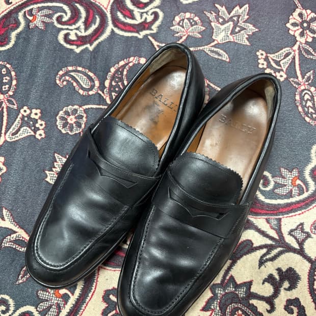 BALLY 블랙 컴포트 로퍼 (KR 260mm