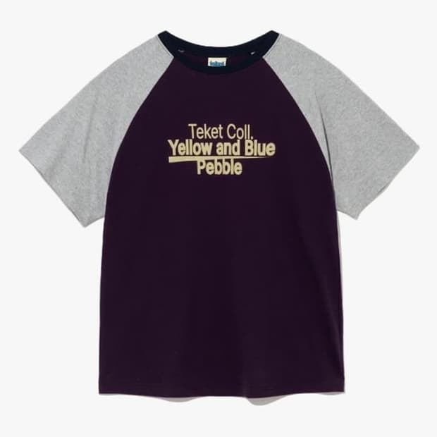 테켓 반팔 Pebble Raglan Tee PURPLE