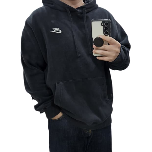 나이키 기모 후드티 XL 105